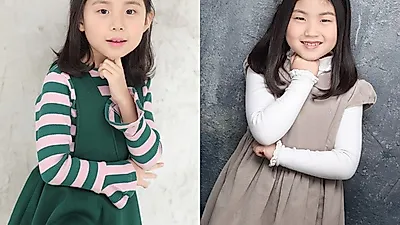키아나엔터테인먼트 어린이모델 김민지, 손채은 키즈화보촬영 진행