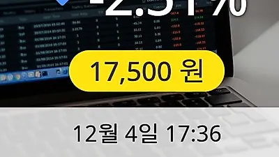 LG유플러스 4일 17,500원 마감보고