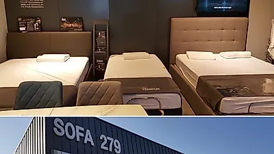 고양 가구단지 신혼가구전문 소파279, 가죽쇼파와 혼수세트 50% 할인 및 수입 템퍼매트리스 특별 할인 행사
