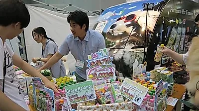 [포토]반려동물 음료 아이펫수, 2015 대구펫쇼