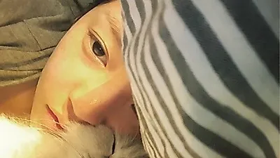 구하라 반려묘 차차, 사랑스러운 깜찍 비주얼