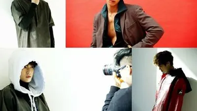 공명, 화보 비하인드 컷 공개! '소년과 남자사이'