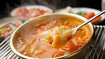 얼큰 감자 김치수제비 끓이는 법