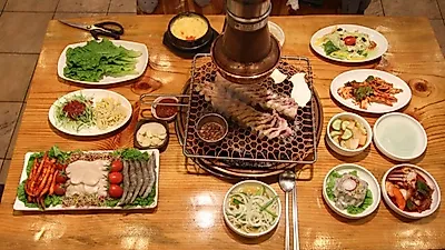 제주공항 근처 흑돼지 맛집 '제주본참숯불갈비', 현지인들이 찾는 향토음식점