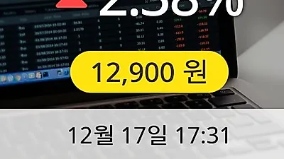 금호산업 17일 12,900원 장종료