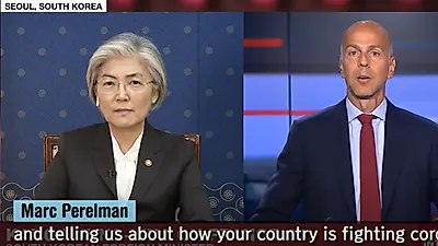 강경화 장관 ‘한국의 코로나 19 대응’ 인터뷰 주목 받아