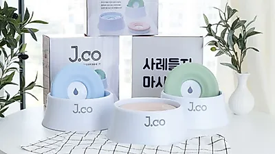 제이코 강아지밥그릇 3종세트 '주말 반짝 이벤트' 실시