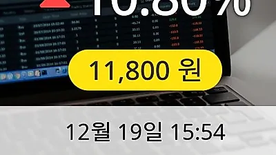 상신이디피 19일 11,800원 장종료