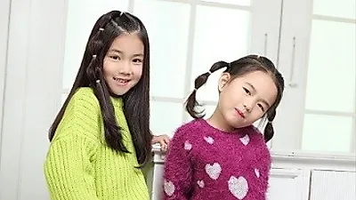 밝고 사랑스러운 키즈패션화보 촬영을 진행한 키아나엔터테인먼트 키즈 모델 장지혜, 전서윤