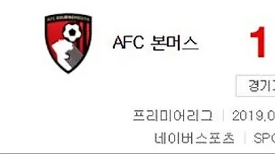 손흥민 퇴장, 본머스에 0-1 패배..토트넘도 눈물