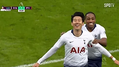 토트넘 본머스에 대승 EPL 순위는 2위…토트넘 본머스 혼승민 명장면 BEST