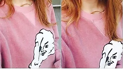 샤넌, 팬 위해 공개한 핑크티 입은 셀카 '미모 열일하네'