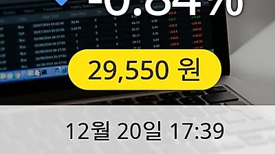 동원시스템즈 20일 29,550원 마감보고