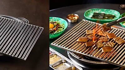 (주)김승용 FS "용범이네 인계동 껍데기", 스테인리스 304 석쇠로 전면 교체 안전한 먹거리 제공