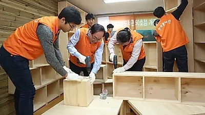 한화건설 '꿈에그린 도서관' 80호점 멀지 않아