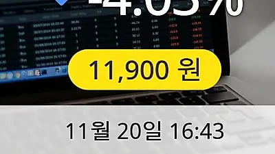 피앤이솔루션 20일 11,900원 장종료
