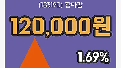 주식마감아세아시멘트 5일 120,000원 장 마쳐