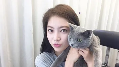공승연, 고양이 콩이와 다정샷 "은홍이 아들 콩이"