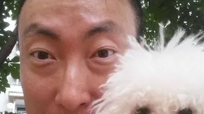 박명수, 애완견과 얼굴 맞대며 흐뭇한 미소