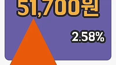 국내주식마감현대제철 21일 51,700원 마감...