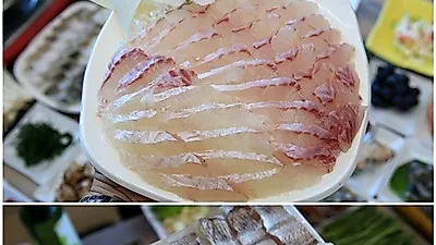여수가볼만한곳 베스트10 하모샤브샤브 맛집 '군산횟집'서 여수의 야경과 함께 즐기는 회 한상