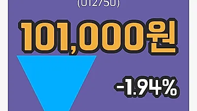 에스원 3일 101,000원 장종료