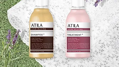 아틸라(ATILA), 동백오일 헤어케어 'Dr.컨트롤 샴푸 & 트리트먼트' 신제품 출시