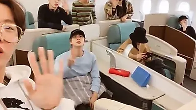 "월드 클래스 방탄, 그래미 가는 길도 남달라" 방탄소년단 그래미 어워즈 실시간 셀카 화제