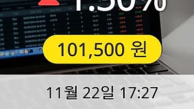 KT&G 22일 101,500원 마감