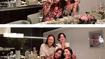 백지영, 이정현+이민정+오윤아와 미녀 4총사? '좋은 사람들' 집들이 어땠길래? 남편 정석원과의 결혼 후 근황 눈길