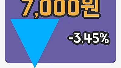 국내주식마감주성엔지니어링 25일 7,000원 장종료