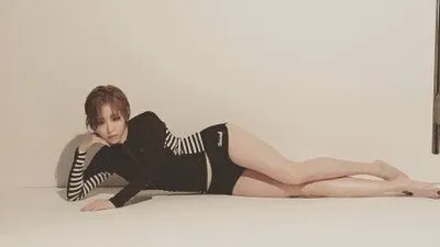 가인, 래쉬가드 속 쭉쭉 뻗은 각선미 '남심저격'