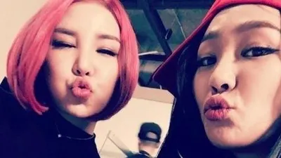 키디비, '효린과 예쁜척 폭발?'...블랙 카리스마'
