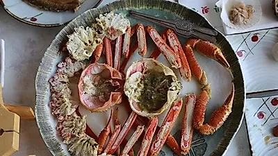 대포항 맛집 '북한횟집', 대게 먹으면 싱싱한 회 무료 제공