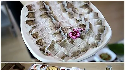 여수맛집 '군산횟집', "여름엔 하모요리를 군산여행코스로 잡고 들려야"