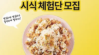 치킨플러스, 신메뉴 톡톡치킨 시리즈 '솔직한 시식 체험단' 모집