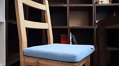 필에어 쿨방석, 에어폼 신소재로 여름철 의자 엉덩이땀 줄이는 방석 선보여