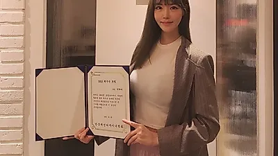 모델 민한나 한국패션디자이너협회 선정 최우수 모델 선정