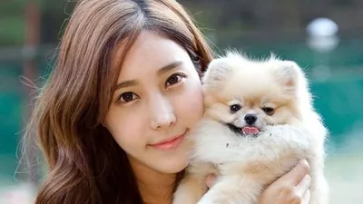 레이싱걸 임민영, 눈부신 미모만큼 따뜻한 동물사랑