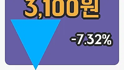 국내주식마감매직마이크로 17일 3,100원 장종료그래프종합