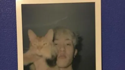 자이언티, 폴라로이드 속 반려묘와 함께 '분위기 깡패'