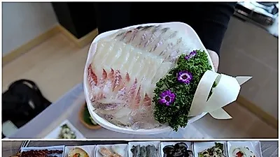 여수맛집 군산횟집, "밤바다 보며 즐기는 제철회... 일품"
