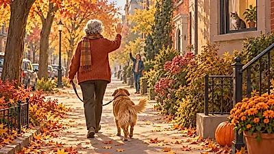 혼자 사는 55세 이상 76%, 반려동물 덕에 정서적 웰빙 향상…개 보호자 활동량 42% 높아