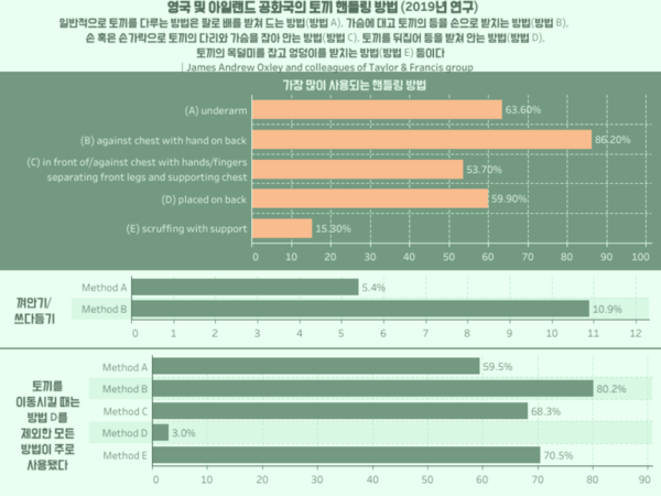 “귀 잡지 마세요” 반려토끼 어떻게 안아야 할까?