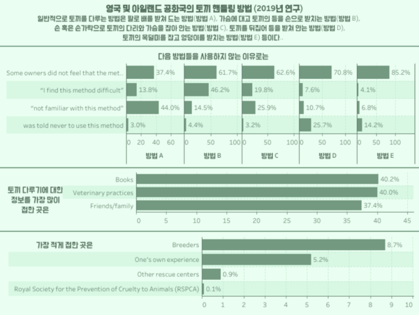 “귀 잡지 마세요” 반려토끼 어떻게 안아야 할까?