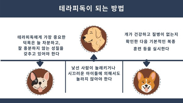 정서적 치유 돕는 테라피독, 가장 필요한 자질은? “인내심”