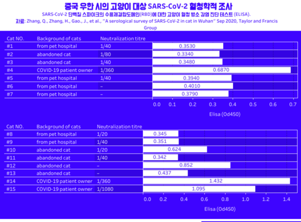 우한 고양이 15% 코로나 항체 발견…고양이도 코로나 감염률 높을까?