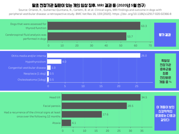 중심 못 잡고 비틀거리는 ‘전정기관 질환’ 노령견일수록 위험