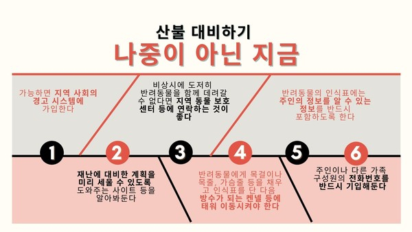 美 산불에 동물도 대피행렬...산불 대비 계획 미리 세워둬야