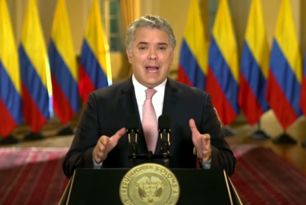 ▲ 콜롬비아 대통령 '이반 두케' (사진출처=YouTube)